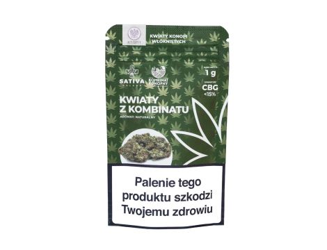 Sativa Poland Susz CBG ”KWIATY Z KOMBINATU”